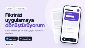 iOS ve Android için mobil uygulamanızı geliştirebilirim