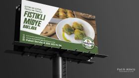 Bahadırlıoğlu Baklava Outdoor Reklam Tasarımları