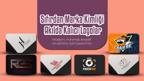 minimalist ve özgün logolar tasarlıyorum