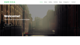 Kişisel Web Sitesi