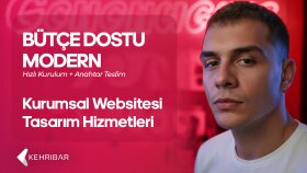 size özel bütçe dostu modern kurumsal websitesi kodluyorum
