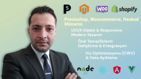 tam kapsamlı e-ticaret platformu oluşturuyorum