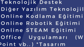 online kodlama ve lego robotik eğitimi veriyorum