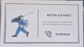 TESİSAT KARTVİZİT