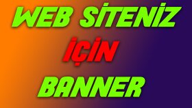 web siteniz için banner yapabilirim
