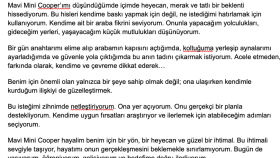 manifest cümlelerinizi yazabilirim