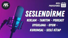 seslendirme işlerinizi yapabilirim