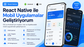 React Native mobil uygulamalar geliştiririm