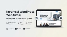 WordPress ile profesyonel web sitesi kurarım