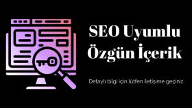 SEO uyumlu, özgün, Türkçe içerikler yazabilirim
