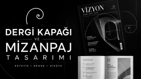 dergi kapağı ve tasarımı yaparım