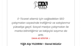 Ben markanızı arama motorlarında zirveye taşıyorum