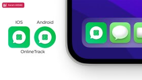 OnlineTrack - IOS ve Android App Icon