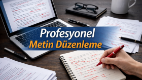 metin düzenlemesi yaparım