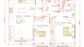 mimari plan, kesit ve görünüş çizebilirim