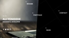 Kendim için yaptığım Web sitesi