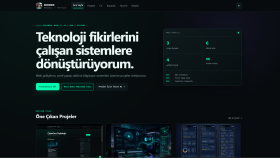 Modern ve Profesyonel Web Sitesi Tasarımı