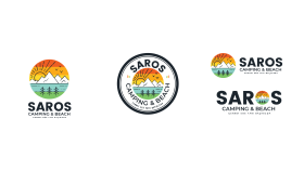 Saros Camping Logo Tasarımı