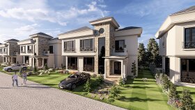 Modern Villalar için Gerçekçi 3D Mimari Render