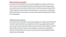 metinlerinize son ve en iyi halini kazandırıyorum