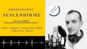 profesyonel seslendirme hizmeti sunuyorum