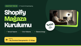 shopify altyapısını kullanarak E-ticaret mağazası yaparım