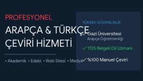profesyonel Arapça Türkçe ve Türkçe Arapça çeviri yaparım