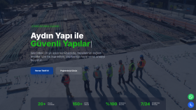 Aydın Yapı İnşaat - Kurumsal Web