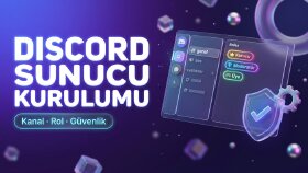 topluluğunuz için profesyonel Discord sunucusu kurarım