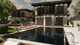 Havuzlu müstakil villa 