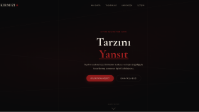 KIRMIZI — Karanlığın İçinde Parlayan Minimalizm