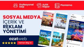 dönüşüm odaklı sosyal medya ve reklam yönetimi yaparım