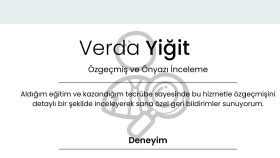 özgeçmiş inceler ve yeniden yapılandırırım