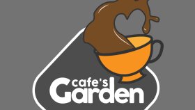 Cafe's Garden - Modern Logo Tasarımı 