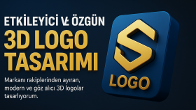 etkileyici ve özgün 3d logo tasarımı yapabilirim
