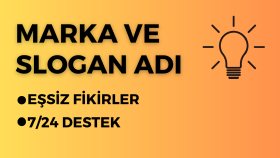 yaratıcı marka ve slogan bulabilirim