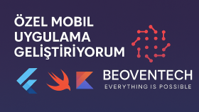 özel geliştirilmiş mobil uygulama yapıyorum