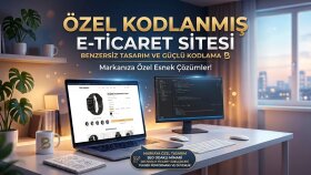 e-ticaret uygulamaları için ürün geliştirebilirim