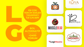 kurumsal, modern ve bol alternatifli logo tasarımı yapıyorum