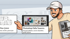 modellerinizi gerçeğe yansır şekilde render alabilirim