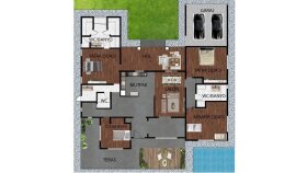 photoshop ile kat planı görselleştirmelerinizi yaparım