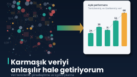 karmaşık verileri profosyonel bir basitliğe çevirebilirim
