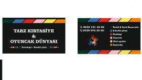 sizin için logo ve kartvizit tasarlıyorum