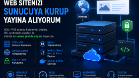 hazır web sitenizin sunucu kurulumunu yapabilirim