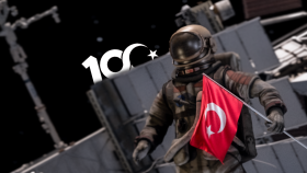 Uluslararası Uzay İstasyonu 3d render