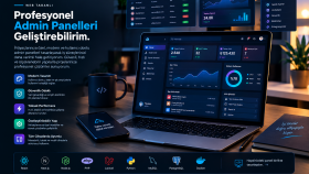 sizler için profesyonel admin panelleri geliştirebilirim