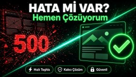 sitenizdeki hataları hızla çözer düzenlemeleri yaparım