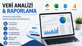verilerinizi analiz eder ve raporlarım