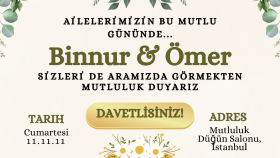 özel günlerinize şık ve modern davetiyeler tasarlarım