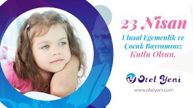 Otel Yeni 23 Nisan Sosyal Medya Tasarımı